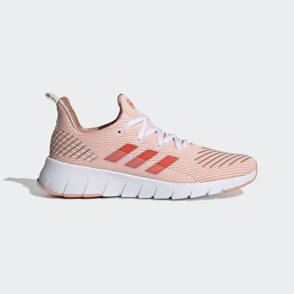 Adidas Women's Asweego Walking Shoes Orange/Red/White Ireland F35567